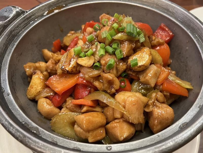 Stewed Chicken In Special Sauce In Clay Pot