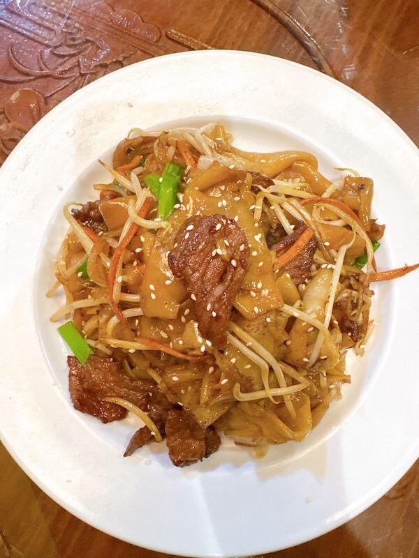 Stir-Fried Beef Rice Noodles