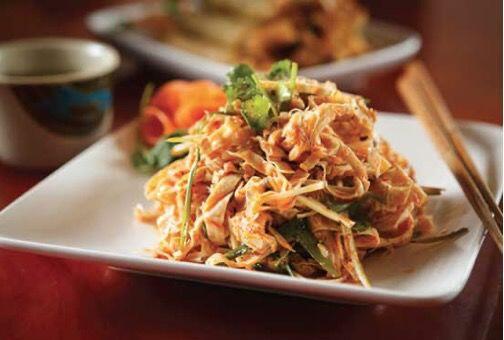 17. Shredded Tofu Skin(Sesame Sauce)