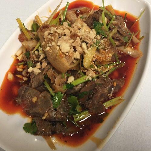 Beef Tendon & Tripe In Szechuan Sauce
