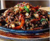39. Three Peppers W/ Beef On Hot Iron Plate (SPICY)