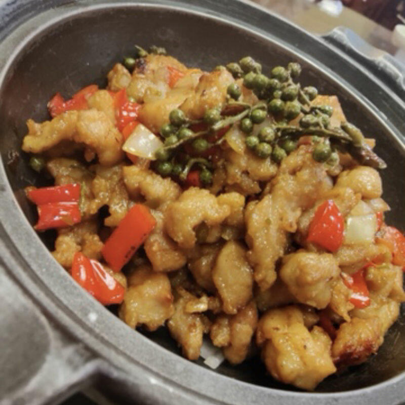 Green Peppercorns Chicken